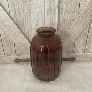 Target BP Amber Glass Vase